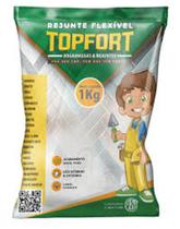 Rejunte branco 1kg topfort Rejunte branco 1kg topfort
