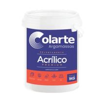 Rejunte Colarte Acrilico Grafite 1kg