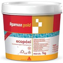 Rejunte Epoxi Ligamax GOLD Ecopoxi 1KG Cinza Basalto