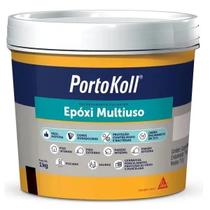 Rejunte Epoxi Piscina e Porcelanato Portokoll 1KG Grafite