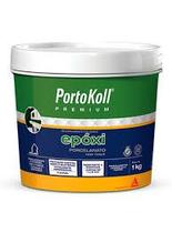 Rejunte Epóxi Porcelanato Branco Brilhante Bd 1KG Portokoll Rejunte Epóxi Porcelanato Branco Brilhante Bd 1KG Portokoll