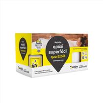Rejunte Epóxi Quartzolit Super Fácil 1kg Cinza Outono Rejunte Epóxi Quartzolit Super Fácil 1kg Cinza Outono
