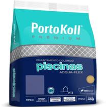 Rejunte Especial Piscinas Aqua Flex 4KG PortoKoll Premium