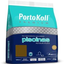 Rejunte Especial Piscinas Aqua Flex 4KG PortoKoll Premium Rejunte Especial Piscinas Aqua Flex 4KG PortoKoll Premium