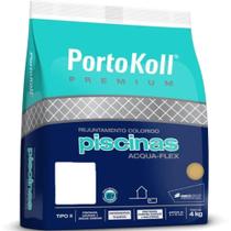 Rejunte Especial Piscinas Aqua Flex 4KG PortoKoll Premium