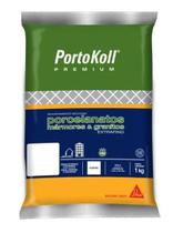 Rejunte Extra Fino Marrom Premium Portokoll 1 Kg