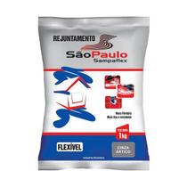 Rejunte Flexível Cinza Ártico 1Kg Sampaflex