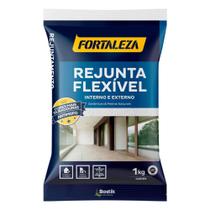 Rejunte Flexível Interno e Externo Marfim 1Kg - Fortaleza