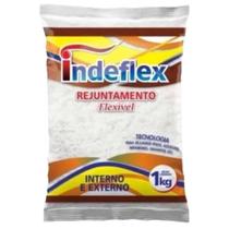 Rejunte flexivel para pisos e ceramicas indeflex - 1kg - branco Rejunte flexivel para pisos e ceramicas indeflex - 1kg - branco