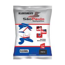 Rejunte Flexível Preto 1Kg Sampaflex
