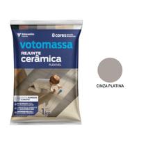 Rejunte Flexível Votomassa Cinza Platina 1Kg