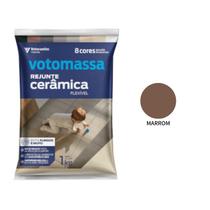 Rejunte Flexível Votomassa Marrom 1Kg