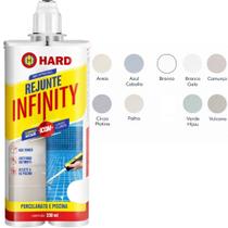 Rejunte Infinity Pro Acetinado Porcelanato E Piscina Infinity Hard Branco Gelo 330 ML