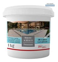 Rejunte Para Piscina Acrílico Flexfloor 1kg Azul Celeste