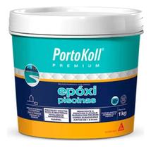 Rejunte Piscinas Epoxi Portokoll Premium Azul Cobalto