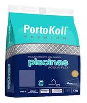 Rejunte Piscinas Portokoll Acquaflex Azul Celeste 4 Kg