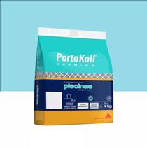 Rejunte Portokoll Aqua Flex 4kg Azul Piscina