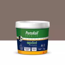 Rejunte Portokoll Epóxi 1kg Cinza Ártico