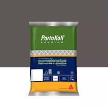 Rejunte Portokoll Multiuso Extrafino 1kg Grafite Rejunte Portokoll Multiuso Extrafino 1kg Grafite