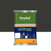 Rejunte Portokoll Multiuso Extrafino 1kg Preto Rejunte Portokoll Multiuso Extrafino 1kg Preto