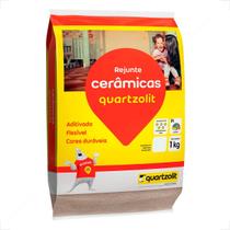 Rejunte quartzolit 1kg branco flexivel