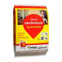 Rejunte quartzolit 1kg branco