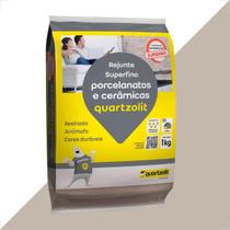 Rejunte quartzolit 1kg porcelanato corda