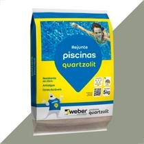 Rejunte quartzolit 5kg piscina verde floresta