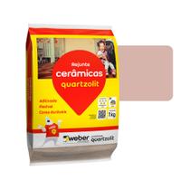 Rejunte Quartzolit Ceramica Marrom Tabaco 1kg