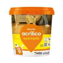 Rejunte Quartzolit Marrom Café 1kg Acrílico Rejunte Quartzolit Marrom Café 1kg Acrílico
