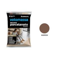 Rejunte Votoran Porcelanato Marrom 1Kg Rejunte Votoran Porcelanato Marrom 1Kg