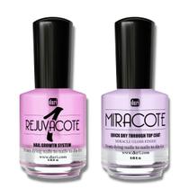 Rejuvacote 1 - Sistema Original de Crescimento e Endurecimento de Unhas com Revestimento Superior
