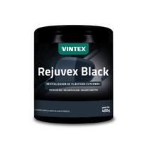 Rejuvex Black Revitalizador Restaurador de Plásticos 400G - Vintex Rejuvex Black Revitalizador Restaurador de Plásticos 400G - Vintex
