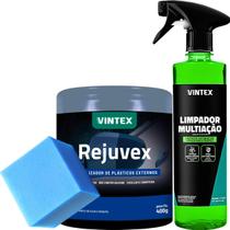 Rejuvex Revitalizador Plásticos + Limpador Apc Multiação Rejuvex Revitalizador Plásticos + Limpador Apc Multiação