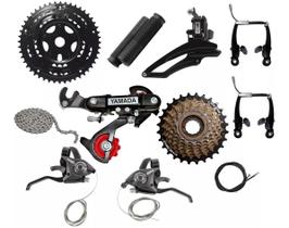 Relação Kit 21 Marchas Bicicleta Rapid Fire + Freio Vbrake P