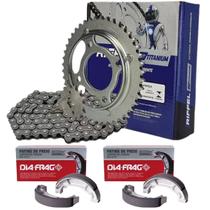 Relação, Lona Freio Dianteira E Traseira Fan 125 2009 Á 2013 Relação, Lona Freio Dianteira E Traseira Fan 125 2009 Á 2013