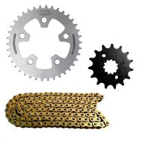 Relação Mr Competição Corrente Dourada Cb300 Strada 35/15