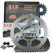 Relação Premium Did Jt 520 V0 120 Elos 46/15 Kawasaki En 650 Vulcan S Cafe 2015 até 2024