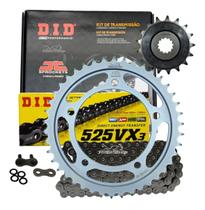 Relação Premium Did Jt 525 Vx3 120 L 42/17 Suzuki Dl 1000 V Strom 2002 até 2021 Relação Premium Did Jt 525 Vx3 120 L 42/17 Suzuki Dl 1000 V Strom 2002 até 2021