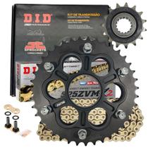 Relação Premium Did Jt 525 Zvm-X2 104 Elos Gold 39/15 Ducati Panigale 1199 S 2012 até 2015 1299 S R 2015 até 2019 Relação Premium Did Jt 525 Zvm-X2 104 Elos Gold 39/15 Ducati Panigale 1199 S 2012 até 2015 1299 S R 2015 até 2019