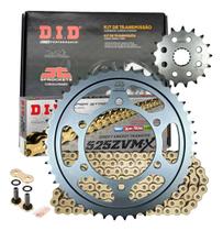 Relação Premium Did Jt 525 Zvm-X2 120 Elos Gold 45/17 Suzuki Gsx R 1000 2017 até 2024