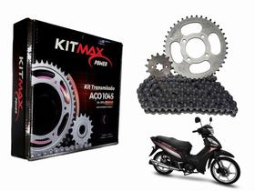 Relação shineray jet 50 aço 1045 - Kit Max