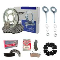 Relação Titan fan 150 160 2014/17 Cbs c /lona pastilha bucha