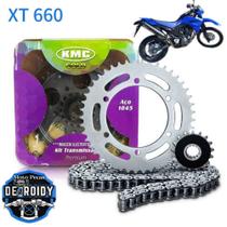 Relação XT 660 KMC AM Gold kit Transmissão Relação XT 660 KMC AM Gold kit Transmissão