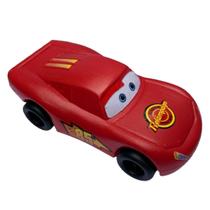 Relampago Mcqueen Carro de Brinquedo Grande 30cm Resistente de Plastico Disney Carrinho Caminhão Onibus Menino Divertido