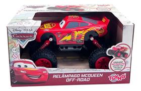 Relâmpago Mcqueen Off-Road 22cm de Fricção Carros Carrinho Original - Toyng