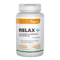 Relax + 60 cápsulas softgel 100mg D-Limoneno (Serenzo) Estresse -Ansiedade - Tiaraju