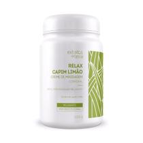 Relax Capim Limão Creme De Massagem Corporal 1000 g