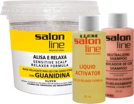 Relaxamento Guanidina Sensitive Scalp Super - Salon Line