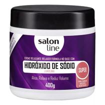 Relaxante Hidróxido De Sódio Lanolina Super Salon Line 400g